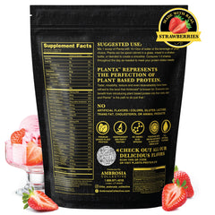 Ambrosia Planta chocolate flavor powder enhanced taste for shakes and desserts