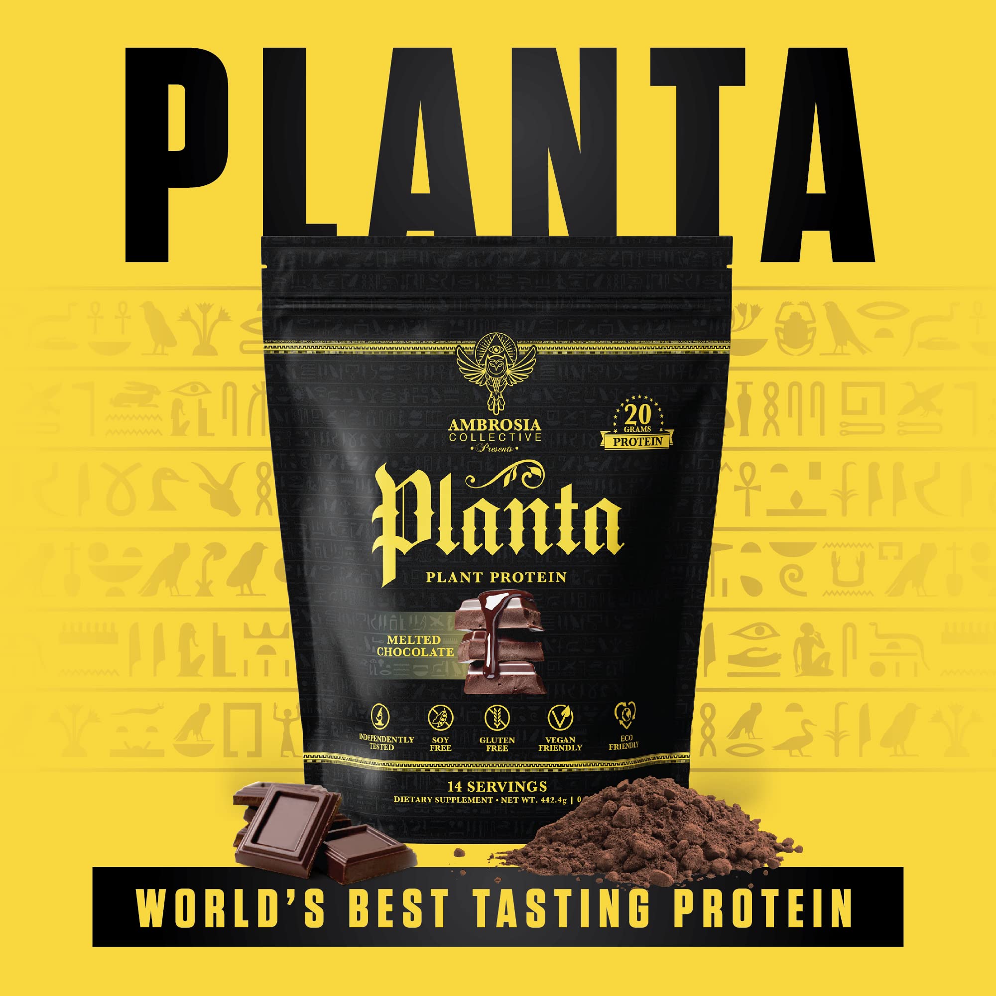 Ambrosia Planta packaging box displayed on a shelf.