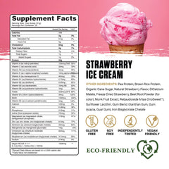 Ambrosia Planta plant-based protein blend with BCAAs in action
