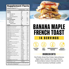 Ambrosia Planta label detail emphasizing vegan and no artificial flavors