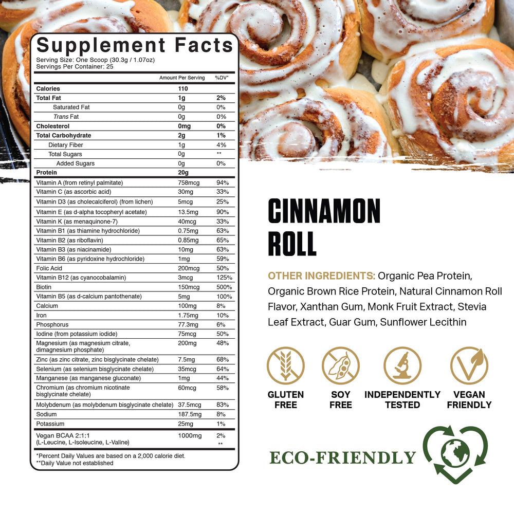 Ambrosia Planta shake with glass showcases a convenient, quick post-workout protein option.