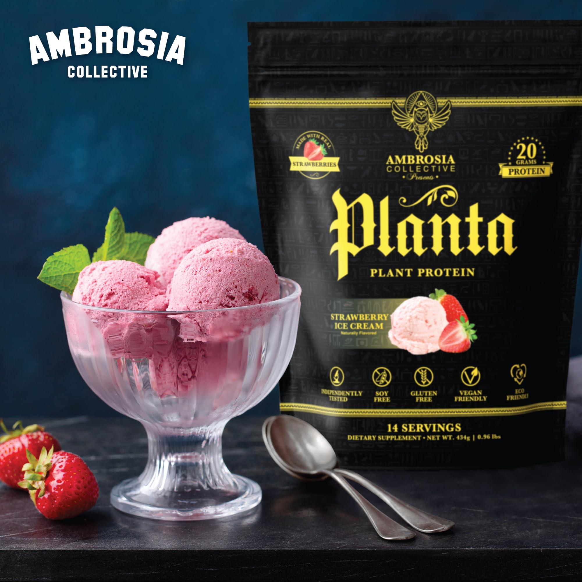 Ambrosia Planta vegan lactose-free formula designed for sensitive digestion