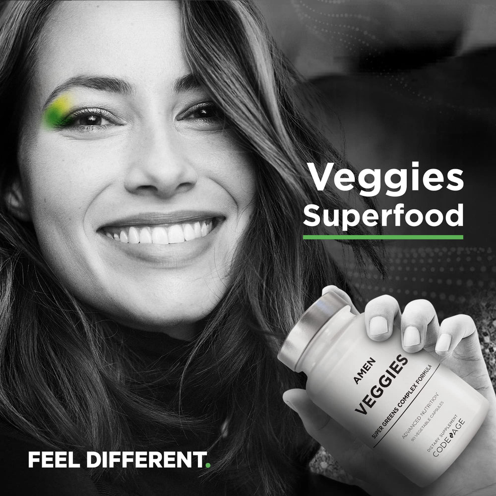 Amen Veggies fiber and minerals highlight daily nutrient support