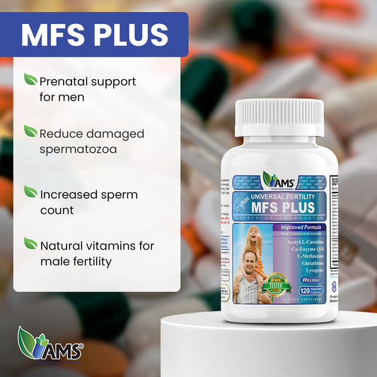 MFS Plus capsules close-up for easy, twice-daily dosing.
