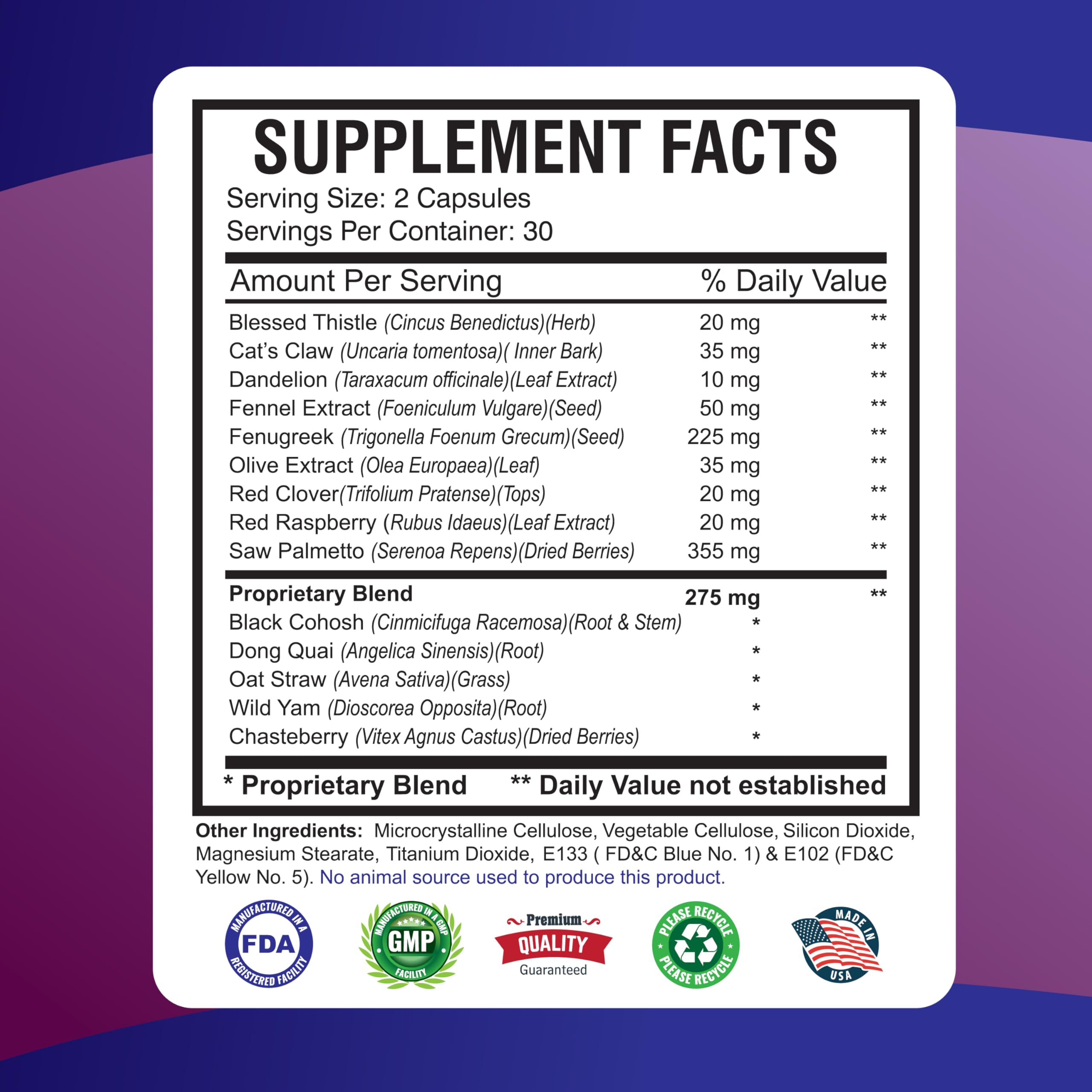 America Medic & Science MetrioMed bottle emphasizes hormone balance for women.