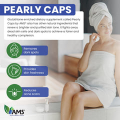 Daily routine scene with Pearly Caps after meals, easy-to-swallow caplets.