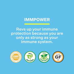 American BioSciences ImmPower AHCC bottle and packaging communicate a trusted brand