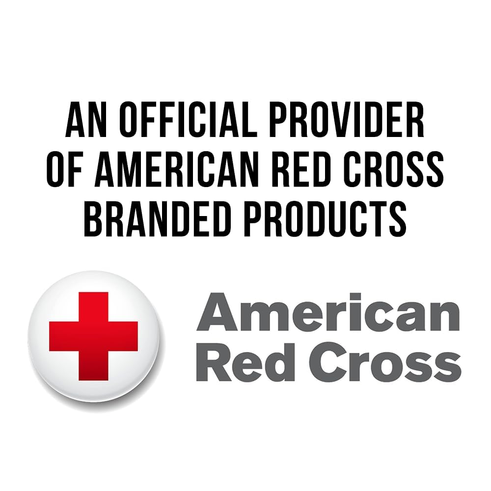 American Red Cross Deluxe Auto First Aid Kit nitrile gloves for clean, safe care