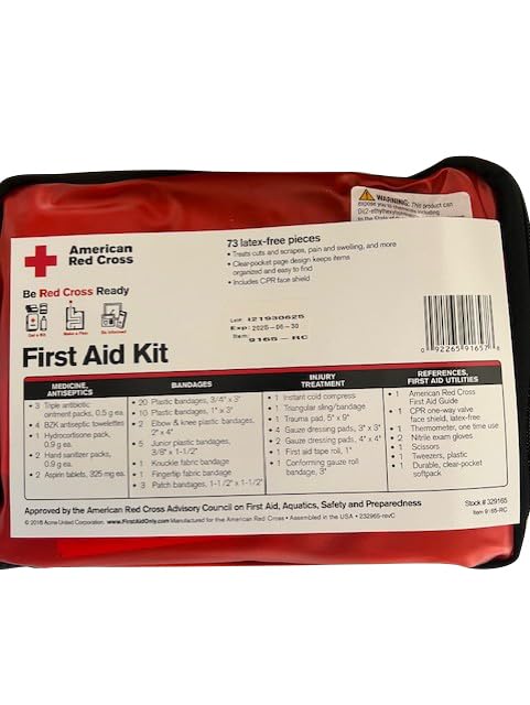 American Red Cross Ready Case suitable for home, office, and car readiness.