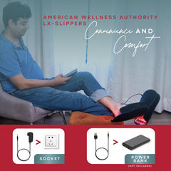 American Wellness Authority one-touch controls make setup quick and easy for daily use.