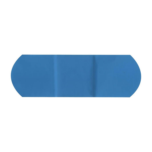 American White Cross blue metal-detectable adhesive strips for visible safety in food processing