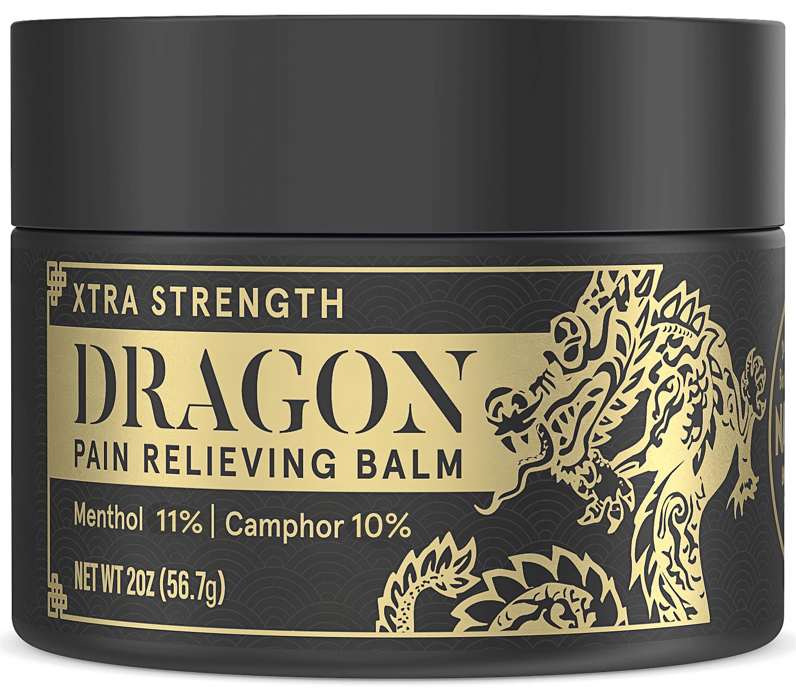 Americanna Wellness Dragon Balm jar front view for quick relief