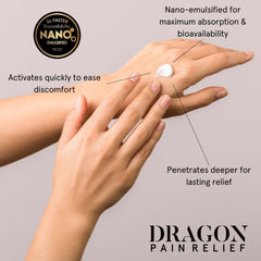 Americanna Wellness Dragon Lotion travel-friendly bottle for carry-on convenience.