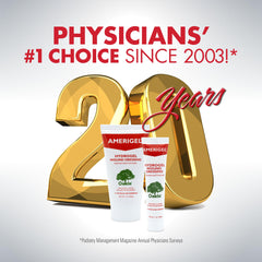 AMERIGEL dressing on wound demonstrates sustained moisture for protected healing.