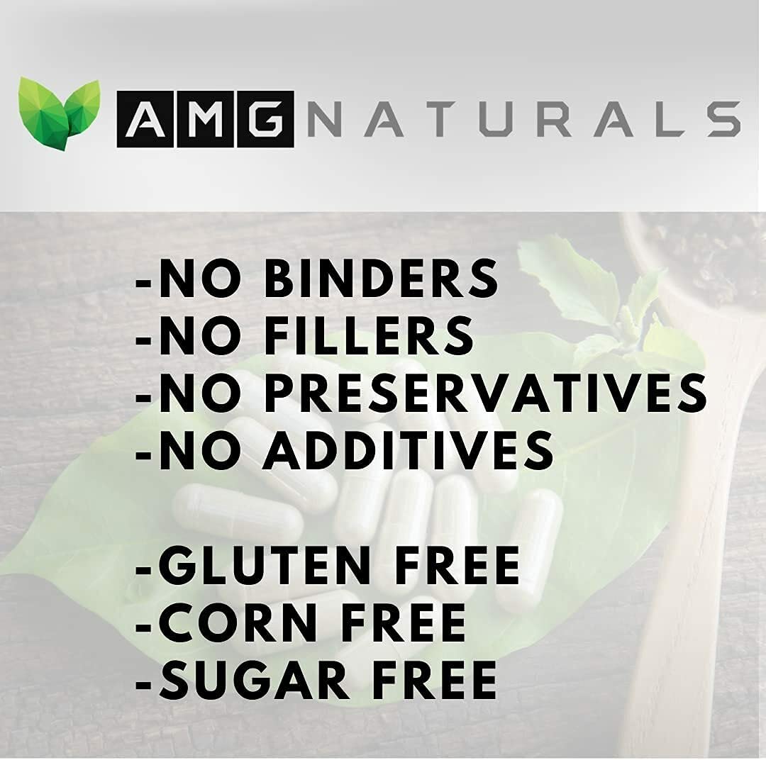 AMG Naturals Organic neem leaf bottle, labeled for trusted daily neem routines.