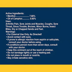 Amish Origins Joint Ointment jar open showing rich cream texture for fast topical therapy.