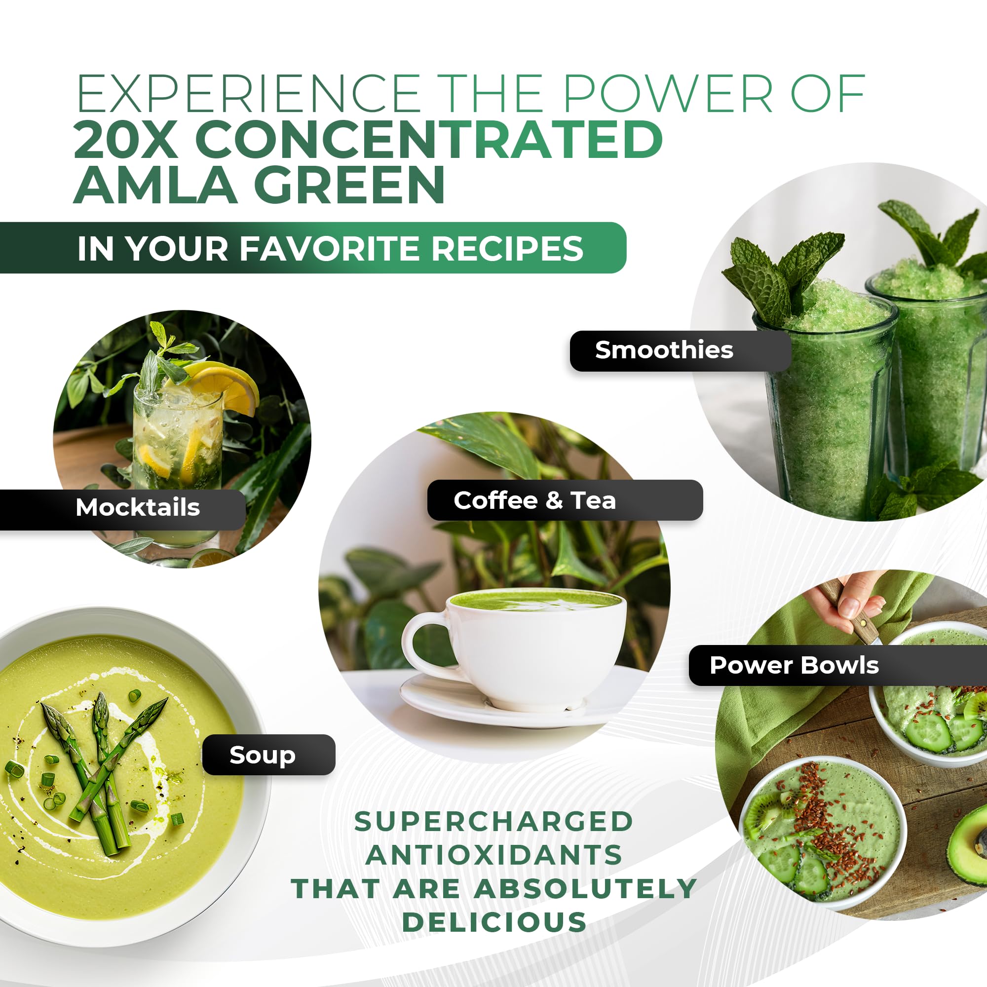 Amla Green Cyrus Khambatta PhD branding reflects expert-formulated nutrition.