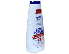 AMMENS talc-free formula showcased in pack-shot for a clean option