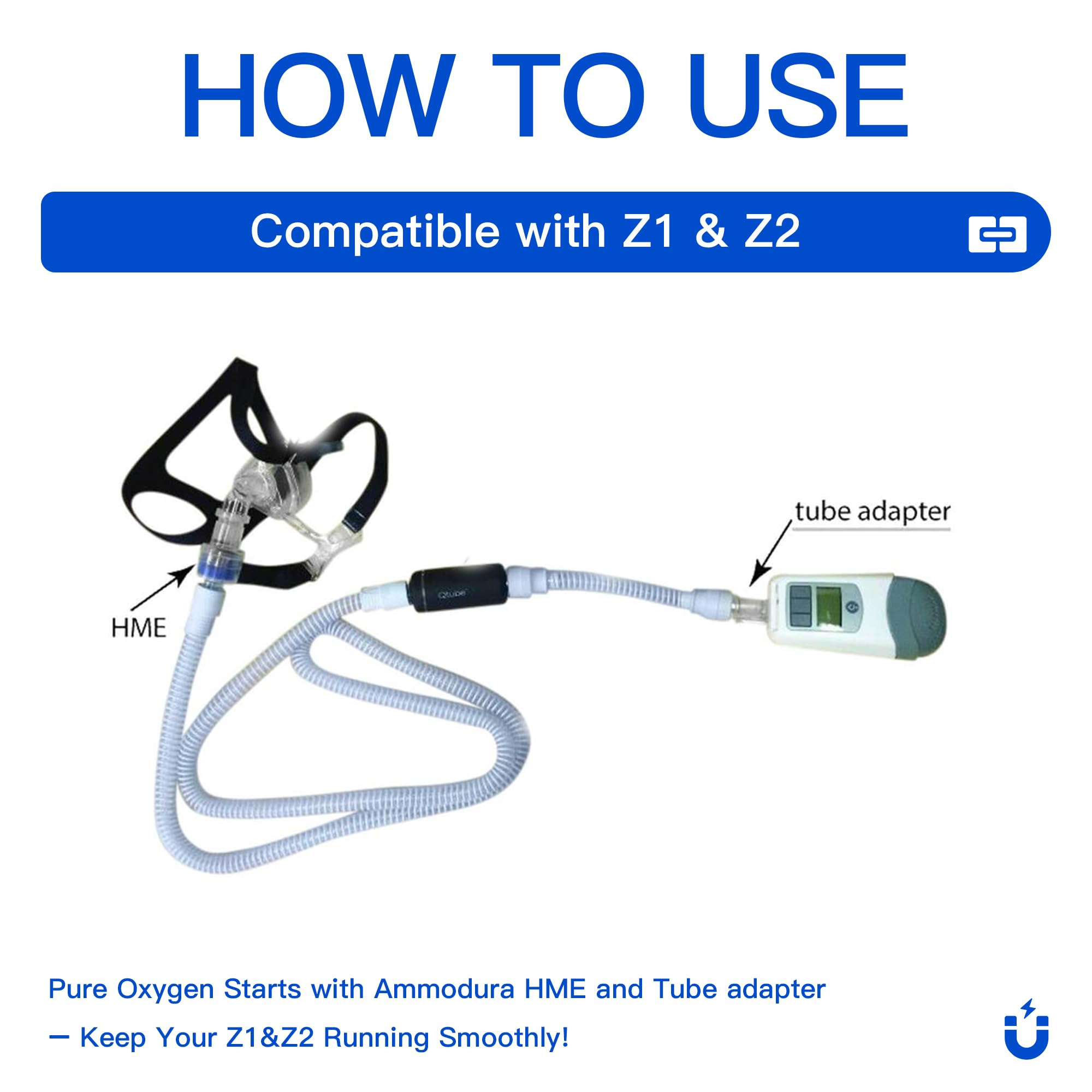 Ammodura adapter length 25 inches offers flexible placement for comfort.