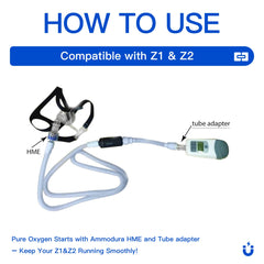 Ammodura adapter length 25 inches offers flexible placement for comfort.