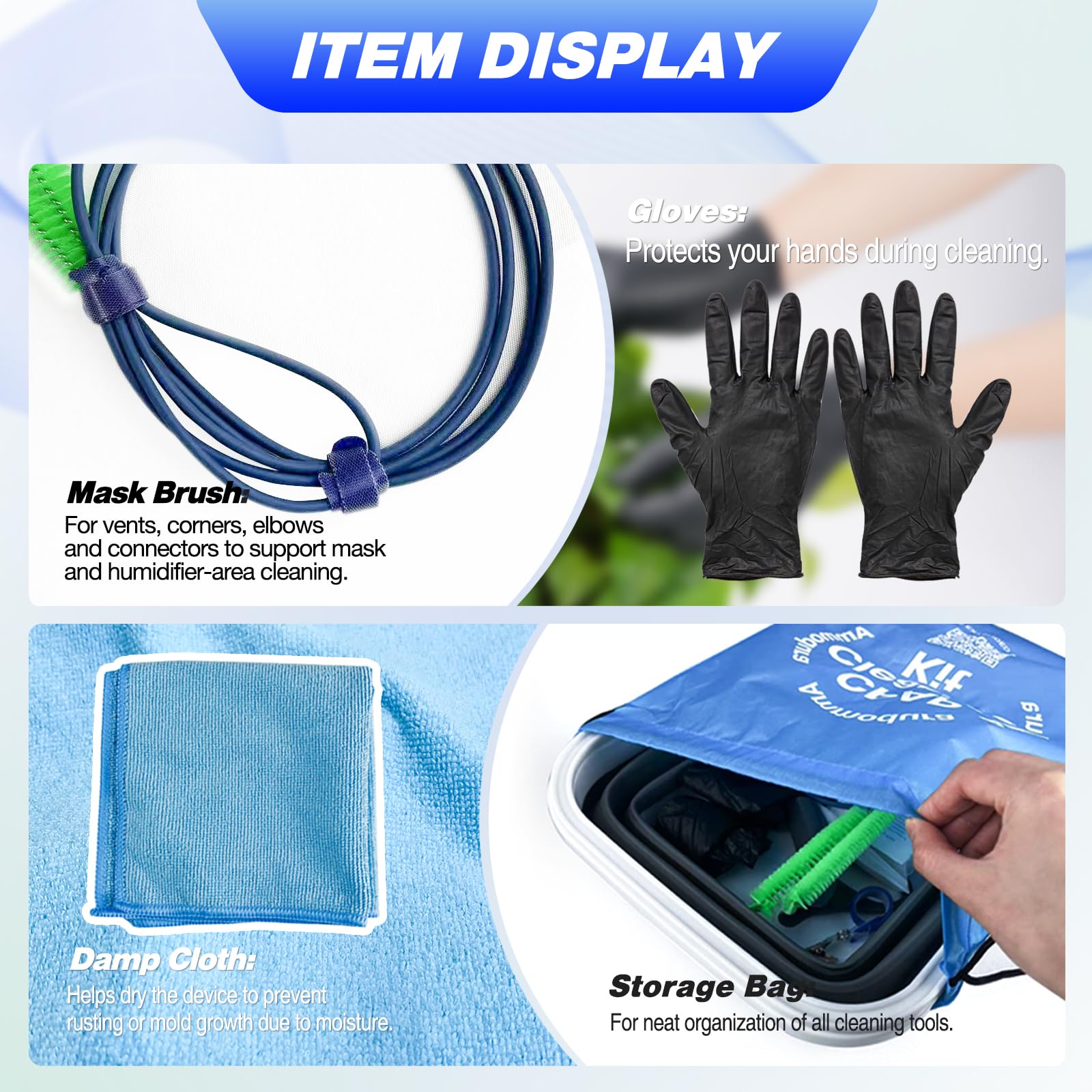 Ammodura cleaning gloves for hands during maintenance
