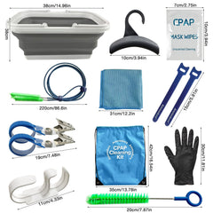 Ammodura collapsible wash basin five-gallon for portable CPAP maintenance