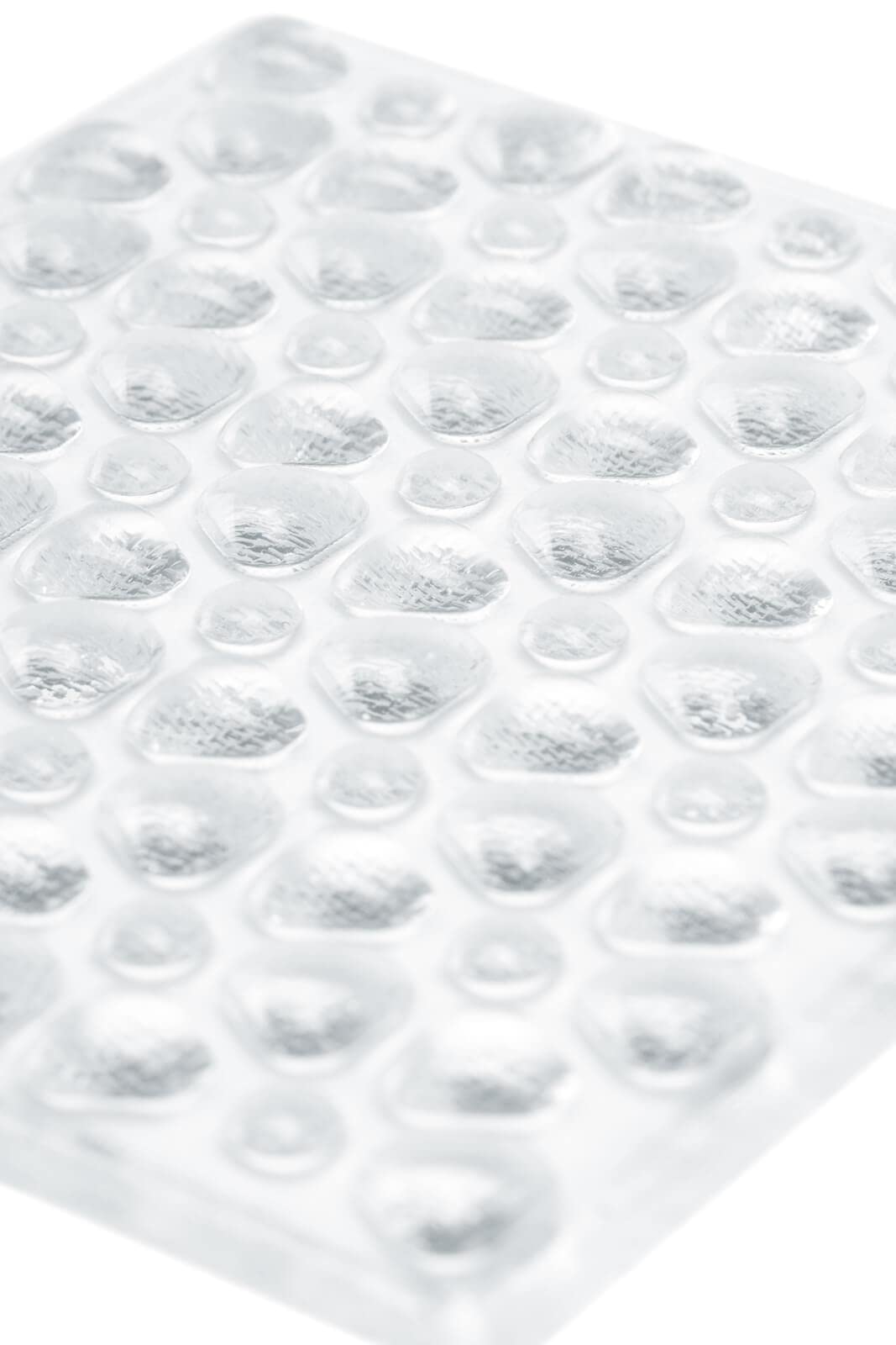 Amoena Lymph Flow pad textured surface providing massage-like feel.