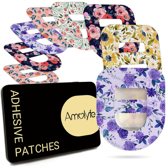 Amolyfe Omnipod 5 patches waterproof design for showers and swims.