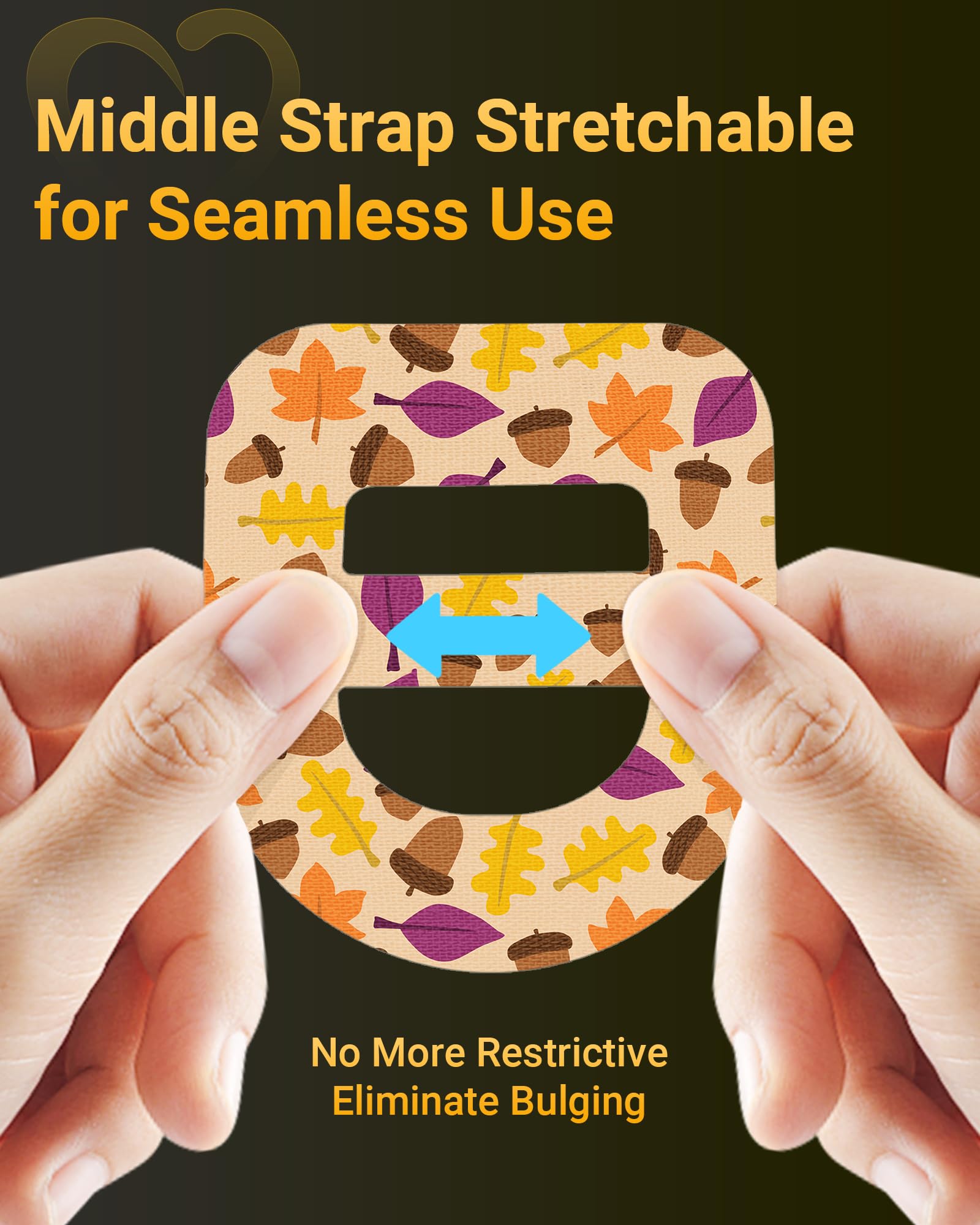 Amolyfe Omnipod medical-grade hypoallergenic adhesive patch for daily wear.