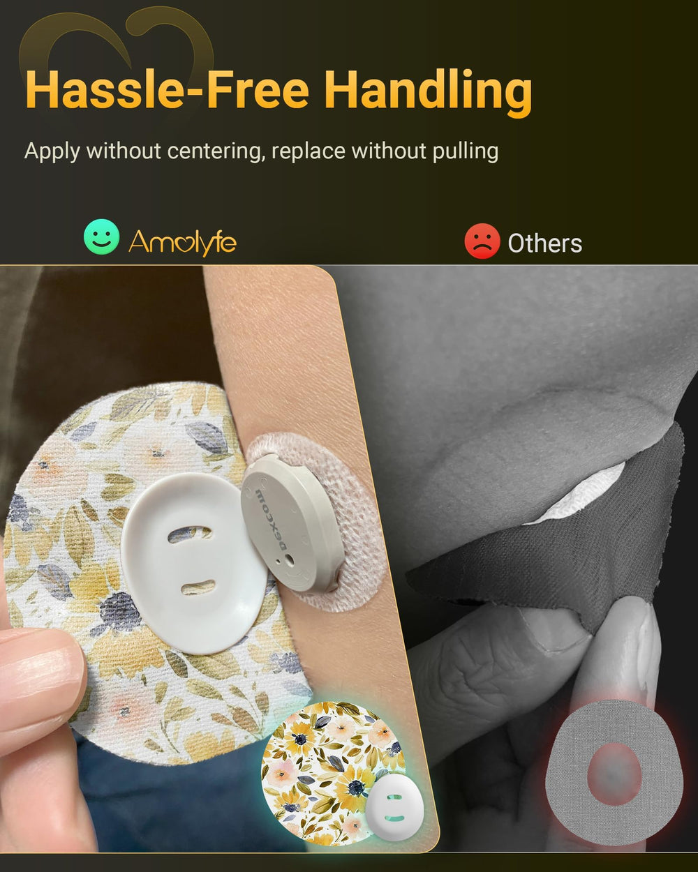 Amolyfe skin barrier wipes providing protective skin layer