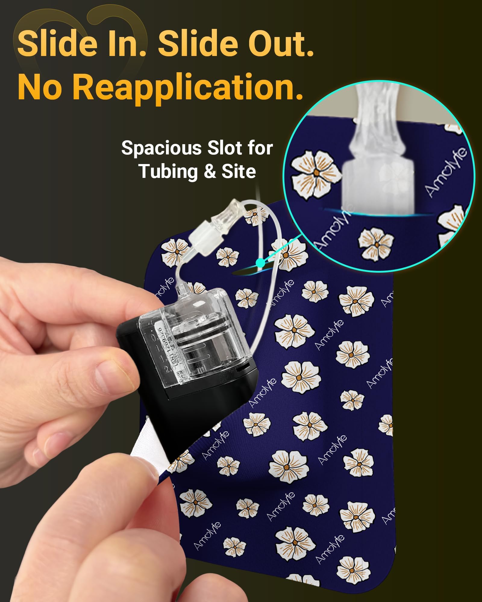 Amolyfe Tandem Mobi fabric stretch shows lasting flexible fit
