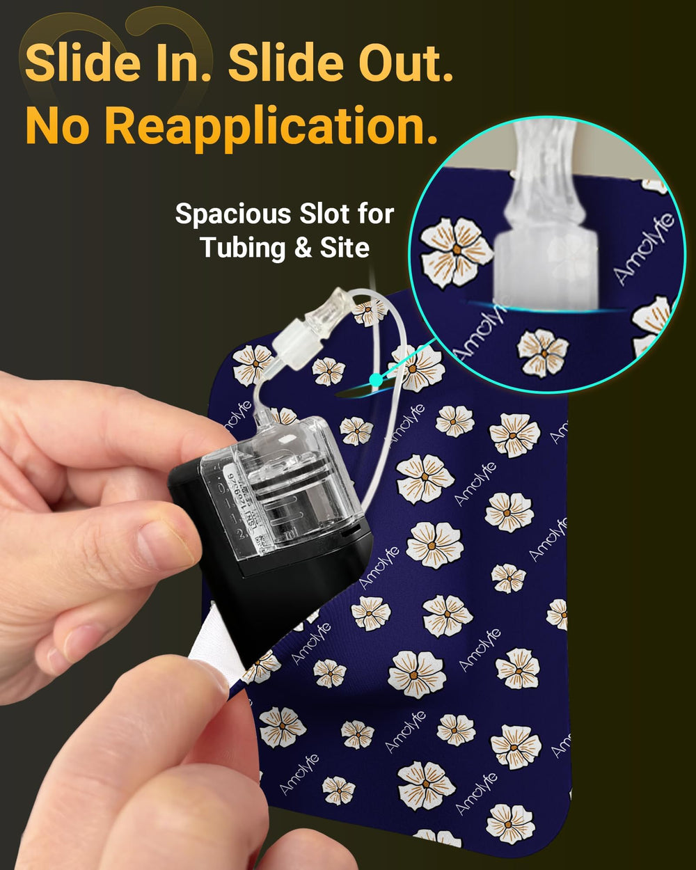 Amolyfe Tandem Mobi fabric stretch shows lasting flexible fit