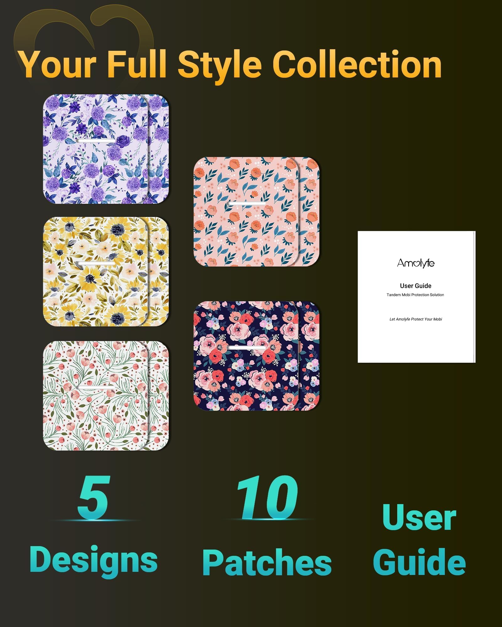 Amolyfe Tandem Mobi patches design 2 blends style with stability.