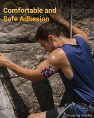 Amolyfe Tandem Mobi patches waterproof coating protects from moisture.