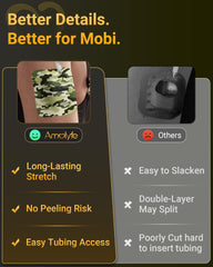 Amolyfe Tandem Mobi two patches per design for mix-and-match options.