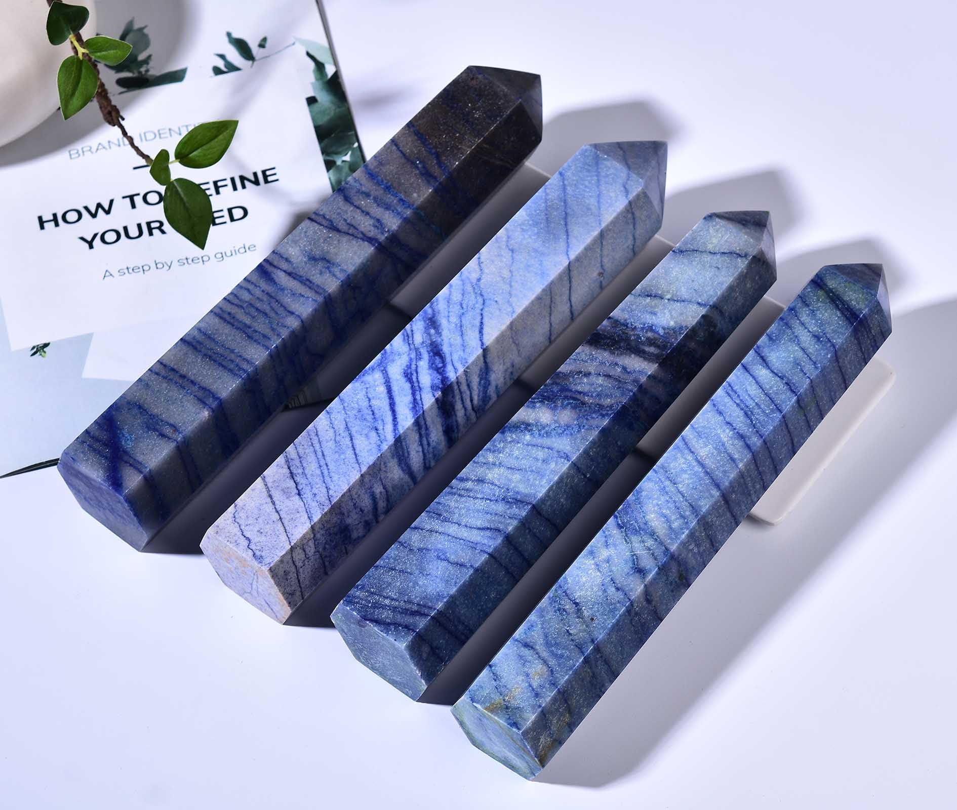 AMOYSTONE meditation-ready crystal creates a tranquil environment for reflection