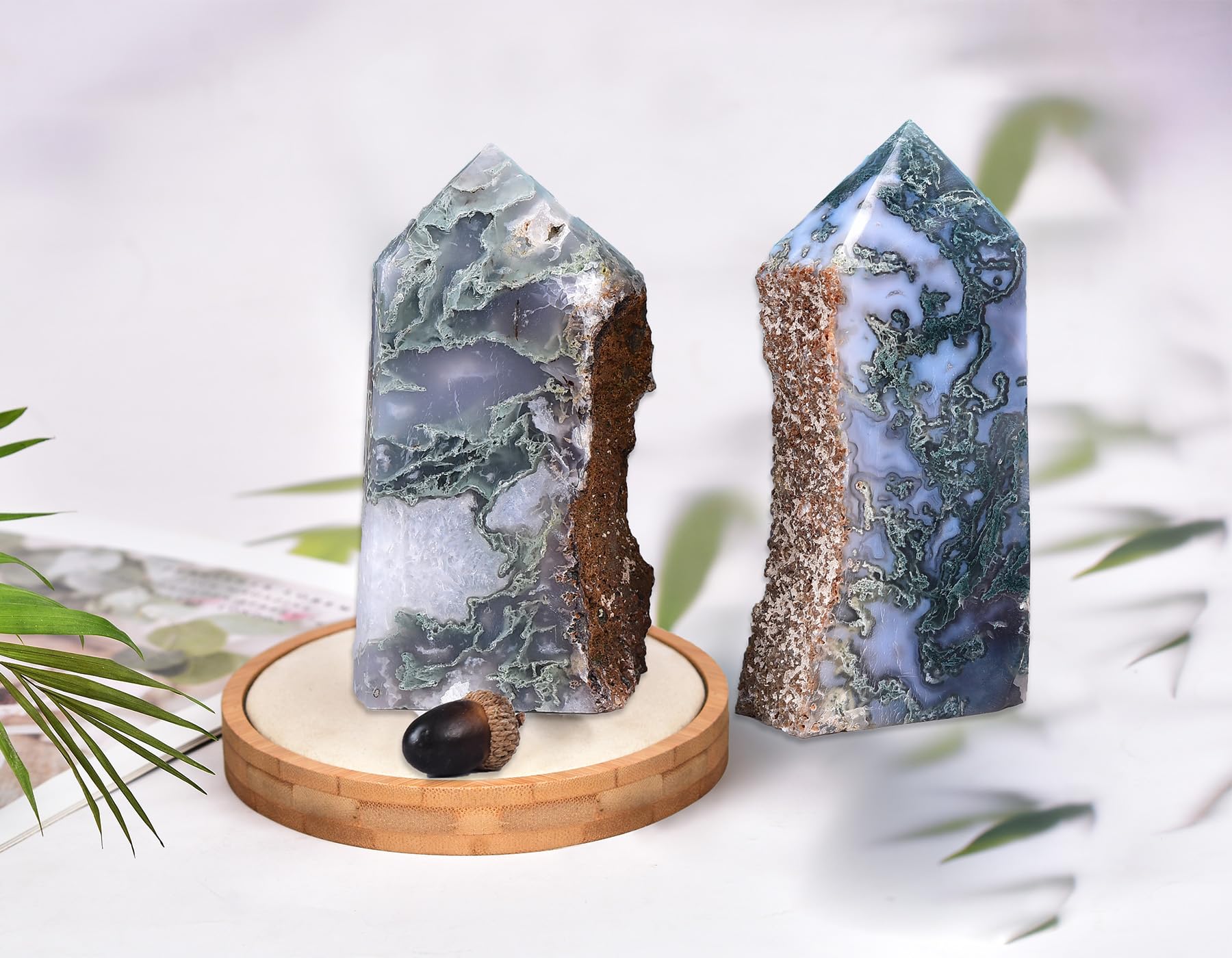 AMOYSTONE home office decor piece blends beauty with focused energy.
