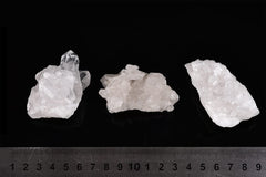 AMOYSTONE natural rough quartz close-up emphasizing texture.