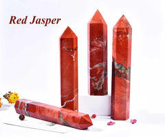 AMOYSTONE Office energy wand as a decorative focal point in workspace.