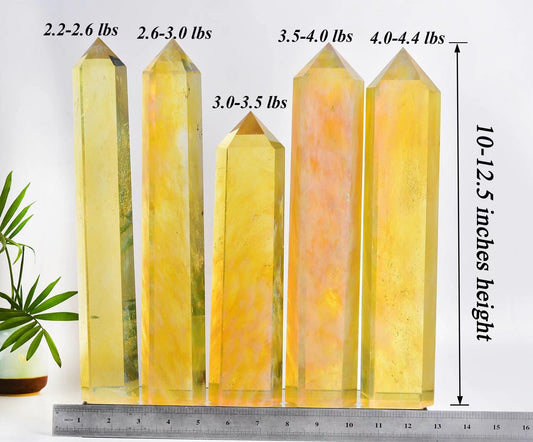 AMOYSTONE six-faceted crystal wand showcases precision design for targeted energy work