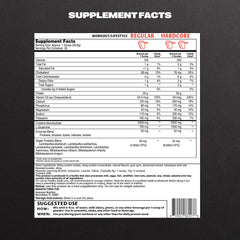 AMPOWER Vanilla Bean Whey glass with ice suggests refreshing post-workout sip