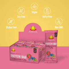 Amrita bars on-the-go breakfast snack ideal for busy mornings.