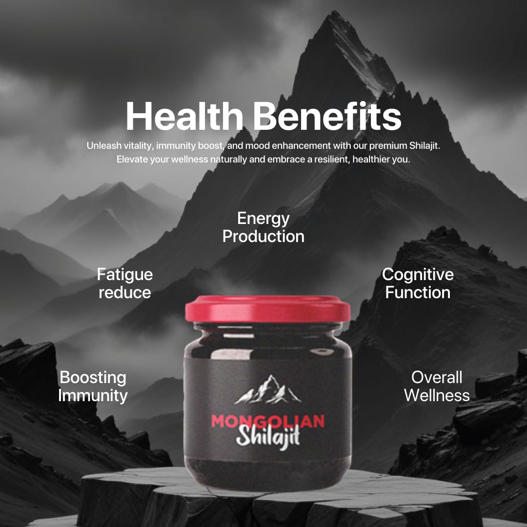 AMU NUTRITION Shilajit resin being stirred into water for easy dose