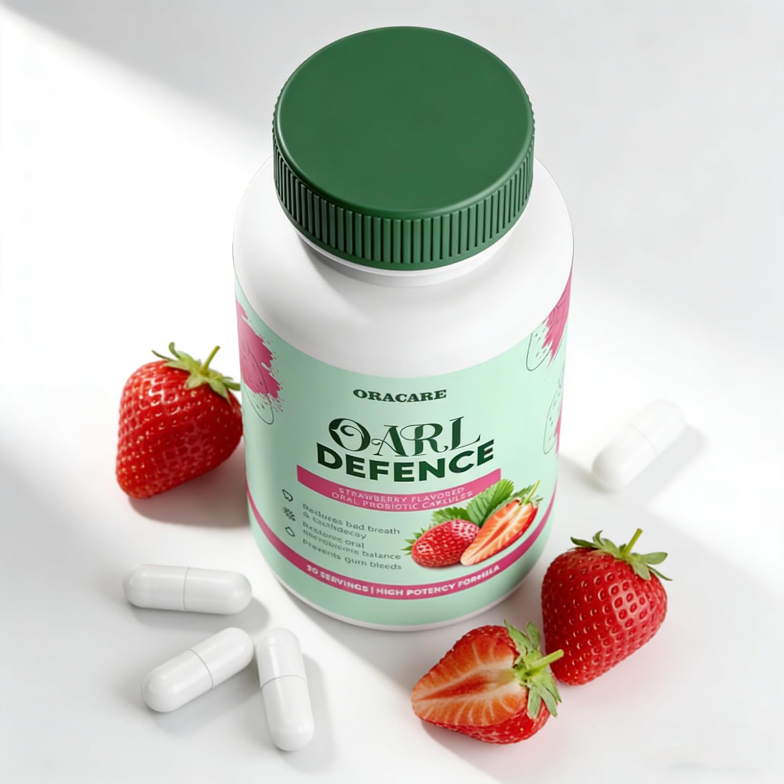AMUA Oracare packaging emphasizes a gentle plant-based formula.