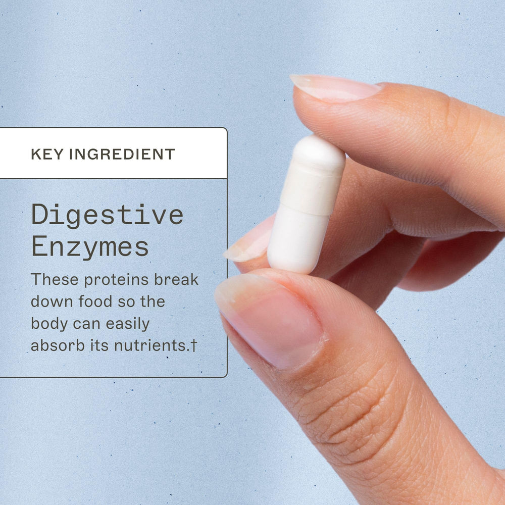 Close-up of Candifense label showing gluten-free and dairy-free formulation