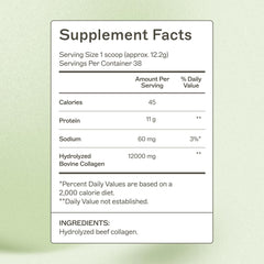 Amy Myers MD Collagen Protein Powder scoop with powder for easy daily servings