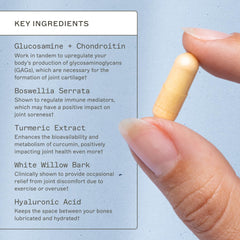 Amy Myers MD glucosamine-chondroitin capsules help maintain cartilage and flexibility