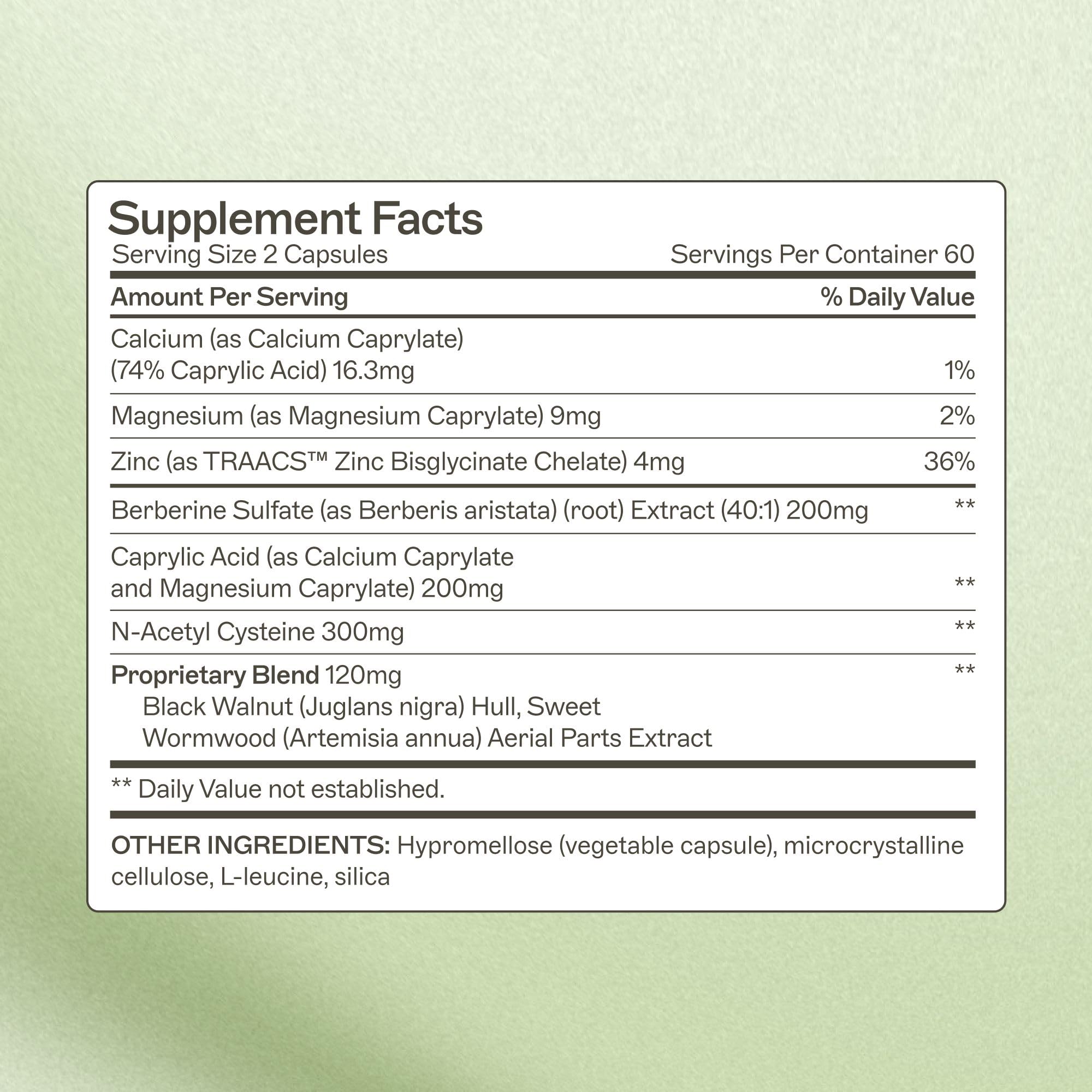 Amy Myers MD Biofilm Disruptor bottle balances microbiome and reduces bloating.