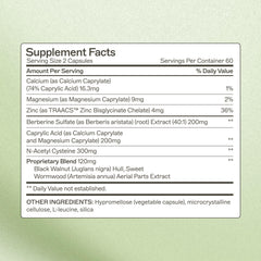 Amy Myers MD Biofilm Disruptor bottle balances microbiome and reduces bloating.