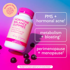 Amy Suzanne Hormone Balance label front close-up vegan and gluten-free